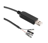 FT232RL USB TTL niveau 3,3 V, pas de 0,1" (2,54 mm), câble TTL UART TTL-232R-RPI à 4 voies