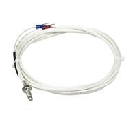 FTARB01 K E Type M6 M8 M10 Tête de boulon 2 m Fibre de verre tressée Cabel Vis thermocouple Capteur de température (filetage E M6)