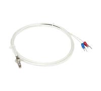 FTARB01 K Type M6 M8 M10 Tête de boulon 1 m Câble tressé en fibre de verre Vis Thermocouple 1 pièce(K M10 thread)