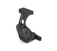 FTC Support loupe avec levier QD rapide 5,7 cm/7,4 cm Hauteur optique centrale, libération rapide et mécanisme rabattable au centre, compatible G30, G23, G33, G43, G45, 3X, 6X, etc. (5,7 cm BK) (pour