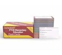 FTCE Elementary Education K-6 Study Cards: FTCE Elementary Education K-6 Prep 2026-2027 with Practice Test Questions [Full Color Cards]