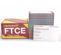 FTCE General Knowledge Study Cards: FTCE General Knowledge Exam Prep and Practice Test Questions [Full Color Cards]