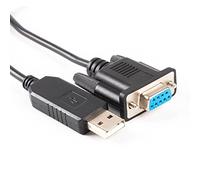 FTDI Chipset Cross Wired USB Serial DB9 FT232R USB RS232 Null Modem Cable Pc Control TV Cable (Standard DB9 COM Port Pinout (PC (hôte) avec USB vers périphérique terminal RS232 (esclave))