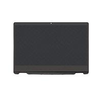 FTDLCD® 14,0 Pouces Ensemble Écran Tactile LCD IPS pour HP Pavilion x360 14-dh0027na 14-dh0031na 14-dh0032na avec Cadre + Panneau Contrôle Tactile 30 Broches 1920x1080(1366X768)
