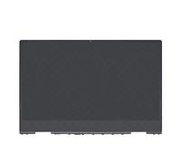 FTDLCD® 15,6 Pouces FHD IPS LED LCD Écran Tactile Digitizer Assembly pour HP Envy x360 15-ds0004no 15-ds0004ur 15-ds1010nr 15-ds1063 vec Cadre(cadre noir) 1920x1080 30 Broches (pas pour 40 Broches)