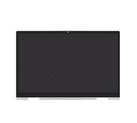 FTDLCD® 15,6 Pouces Rechange Ecran Tactile LCD LED Digitizer Assembly pour HP Envy x360 15-ed1011la 15-ed1055wm 15-ed1000 15-ed0047nr 15-ed1047nr 1920x1080(Pas pour 4K) avec Cadre(Argent) Non-OLED