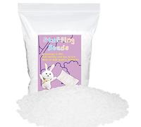 FTEVEN Perles de rembourrage pour jouet, 450 g, perles rembourrées en plastique de qualité supérieure, perles de remplissage en polyéthylène transparentes, pour remplir de poufs, jouets pour animaux