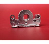 FTF - Fenstertechnik Maco Boîtier à vis sans fin de rechange pour fenêtre et porte de balcon - Boîtier de remplacement avec kit de vis (1 pièce) Argenté