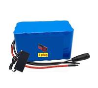 FTGADRYF Batterie Lithium-ION 7S3P 24 V 30000 mAh, Rechargeable et étanche, avec BMS 20 A intégré, en PVC, avec Chargeur, for Moteur 200-500 W, vélo électrique et Scooter, connecteur XT60(30Ah XT60)