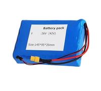 FTGADRYF Batterie Lithium-ION Rechargeable 36 V 6000 mAh avec BMS intégré et Chargeur 42 V 2 A for Moteur 200-350 W, connecteur T XT60(36V T)