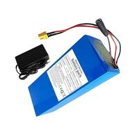 FTGADRYF Batterie Lithium-ION Rechargeable 52 V 45000 mAh, BMS 30 A intégré, étanche, PVC, 14S4P, avec Chargeur 58,8 V 2 A, for Moteur de vélo électrique inférieur à 2300 W, connecteur T XT60(52V T)