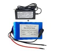 FTGADRYF Batterie Lithium Rechargeable 24 V 20000 mAh avec BMS intégré 7S3P et Chargeur 25,2 V 2 A for vélo et Scooter électrique de Moins de 500 W (T XT60 XT30)(24V T)