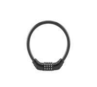 FTGNHF Antivol vélo à 4 Chiffres - Câble en Acier renforcé for vélos/Scooters/Motos Combinaison Facile mémoriser Antivol pour vélo(Noir)