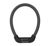 FTGNHF Cadenas à Combinaison antivol for VTT, Universel, for Scooter, avec Fil et Mot de Passe, équipement Verrouillage Professionnel for vélo Antivol pour vélo(Black 17.2x570mm)