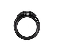 FTGNHF Cadenas de vélo Portable antivol à 4 Chiffres avec Mot Passe, câble Ultra résistant 1 mètre, adapté aux vélos Route et Montagne Antivol pour vélo