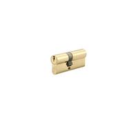 FTH - Cylindre de serrure double entrée 5G, 30x40mm, cylindre et clés en laiton, protection contre l'arrachement, 3 clés crantées