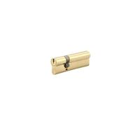 FTH - Cylindre de serrure double entrée 5G, 30x65mm, cylindre et clés en laiton, 3 clés crantées