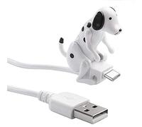 FTIK Humping Dog Charger, pour iphone, Android, Type-c, 1.2 M, Câble de Charge de Chien Errant, Câble de Chargeur Rapide drôle de Chien de Bosse,Smartphone Cable Charger Data