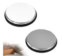 FTISSLY Lot de 2 Disques de Rechange pour Aiguiseur à Rouleau Disques de Remplacement pour Affûteur de Couteaux Rotatif 1000# et 3000# Pierre à Aiguiser Ronde pour Couteaux de Cuisine