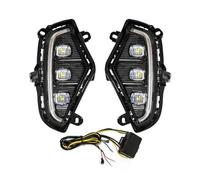 FTJKKVV Feux Brouillard Feux De Jour DRL LED Antibrouillard Pour Toyota Pour RAV4 2019 2020 2021 Clignotants Accessoires Lumière Du