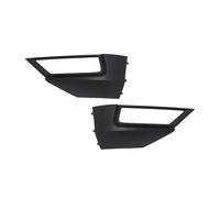 FTJKKVV Feux Brouillard Pour VW Pour Tiguan L 2017 2018 2019 Voiture Pare-chocs Avant Antibrouillard Grilles Cadre Couverture Décorative 5NG853211 5NG853212(1 paire)