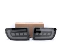 FTJKKVV Feux Frein Arrière Feu Pare-chocs Arrière Pour Toyota Pour Landcruiser Pour Prado LC120 J12 FJ120 2002-2009 2010 Clignotant Frein D'arrêt(2pcs Black)