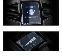 FTJKKVV Protecteur D'écran Film En Verre Trempé Pour Volvo XC40 Pour XC60 Pour XC90 Pour V90 Pour V60 2016-2021 D'écran GPS Voiture Écran Climatisation Arrière Protection Écran(For GPS and Climate)