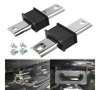 FTKDMT Support de silencieux arrière antichoc pour échappement arrière, coussin antichoc, adapté pour Harley Touring Road King Street Glide CVO (remplace 65724-85)