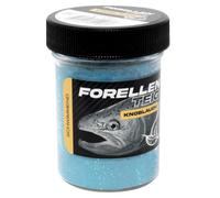 FTM Pâte à truite flottante 50 g - Pâte à truite, couleur/arôme : bleu lumineux - ail