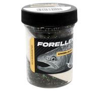 FTM Pâte à truite flottante 50 g - Pâte à truite, couleur/arôme : noir/blanc - ail