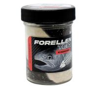 FTM Pâte à truite flottante 50 g - Pâte à truite, couleur/arôme : noir/blanc - Carcasse