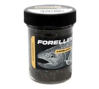 FTM Pâte à truite flottante 50 g - Pâte à truite, couleur/arôme : noir/nacré, ail