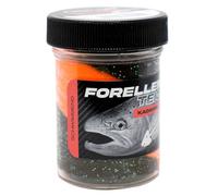 FTM Pâte à truite flottante 50 g - Pâte à truite - Couleur/arôme : noir/orange - Carcasse