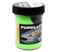 FTM Pâte à truite flottante 50 g - Pâte à truite, couleur/arôme : noir/vert printemps - ail