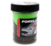 FTM Pâte à truite flottante 50 g - Pâte à truite - Couleur/arôme : noir/vert printemps - Carcasse