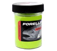 FTM Pâte à truite flottante 50 g - Pâte à truite, Couleur/Arôme : vert sauterelle - Carcasse