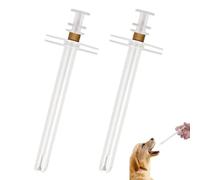 Ftqsyw Lot de 3 distributeurs de pilules pour animaux de compagnie - Pratique - Durable - Distributeur de pilules pour chatons, chiots, chats, nouveau-nés