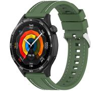 FTRONGRT 22mm Bracelet Compatible avec Xiaomi Watch S4, Silicone Tissé, Doux, Confortable Sangle de Remplacement Compatible avec Xiaomi Watch S4 - Vert Épicéa