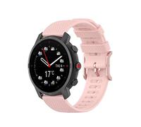FTRONGRT 22mm Bracelet pour montre Polar Vantage M, Silicone Bracelet, Sangle de Remplacement pour Polar Vantage M.Rose Clair