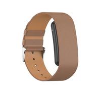 FTRONGRT Bracelet Compatible avec Garmin CIRQA Smart Band, Bracelet à texture grain lychee avec cadre de protection, Bracelet de remplacement pour bracelet connecté.