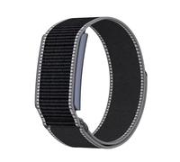 FTRONGRT Bracelet Compatible avec Garmin CIRQA Smart Band, Facile à Installer et à Démonter, Pâte Tressée Remplacez la Sangle.Bois Noir Carbone
