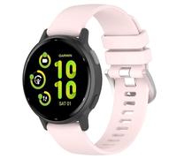 FTRONGRT Bracelet Compatible avec Garmin Forerunner 265 Music, Doux Silicone, Confortable Sangle de Remplacement Compatible avec Garmin Forerunner 265 Music.Rose