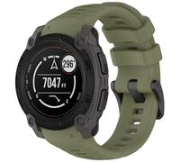 FTRONGRT Bracelet Compatible avec Garmin Instinct E 40mm, Doux Confortable Silicone, Sangle de Remplacement Compatible avec Garmin Instinct E 40mm.Vert Jungle