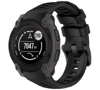 FTRONGRT Bracelet Compatible avec Garmin Instinct E 40mm, Doux Confortable Silicone, Sangle de Remplacement Compatible avec Garmin Instinct E 40mm.Noir