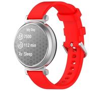 FTRONGRT Bracelet Compatible avec Garmin Lily 2 Active - Sangle de Remplacement en Silicone Doux - Rouge