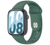 FTRONGRT Bracelet Compatible avec Honor Watch X5i, Doux Silicone, Confortable Sangle de Remplacement.Vert foncé