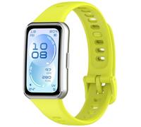FTRONGRT Bracelet Compatible avec Huawei Band 11/ Band 11 Pro, Doux Silicone, Confortable Sangle de Remplacement.Vert nouveau