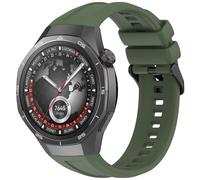 FTRONGRT Bracelet Compatible avec Huawei Watch GT 5 Pro 46mm, Doux Silicone Sangle de Remplacement Compatible avec Huawei Watch GT 5 Pro 46mm - Vert Foncé
