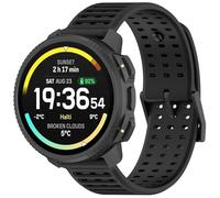 FTRONGRT Bracelet Compatible avec Huawei Watch GT Runner 2, Doux Silicone, Confortable Sangle de Remplacement.Noir