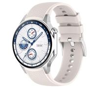FTRONGRT Bracelet Compatible avec Oppo Watch X2 / X/OnePlus Watch 3 / 2R / 2, Silicone Souple, Sangle de Remplacement. Blanc Officiel